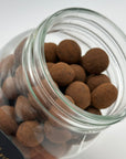 Milk Chocolate Caramelised Hazelnuts in Cocoa Jar 250g