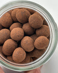 Milk Chocolate Caramelised Hazelnuts in Cocoa Jar 250g