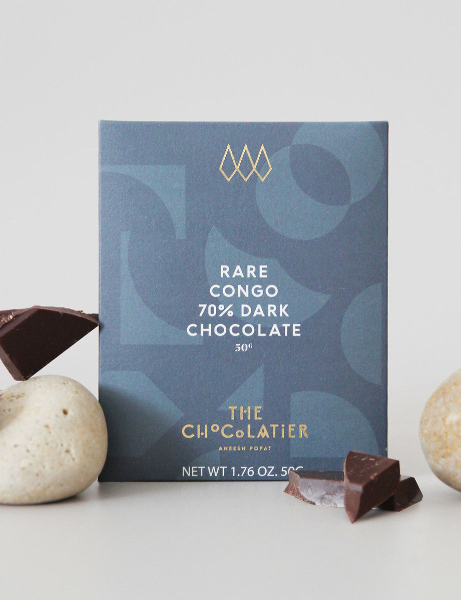Cru Virunga Congo 70% Dark Chocolate Bar 50g