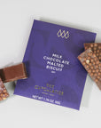 Milk Chocolate Malted Biscuit Bar 50g