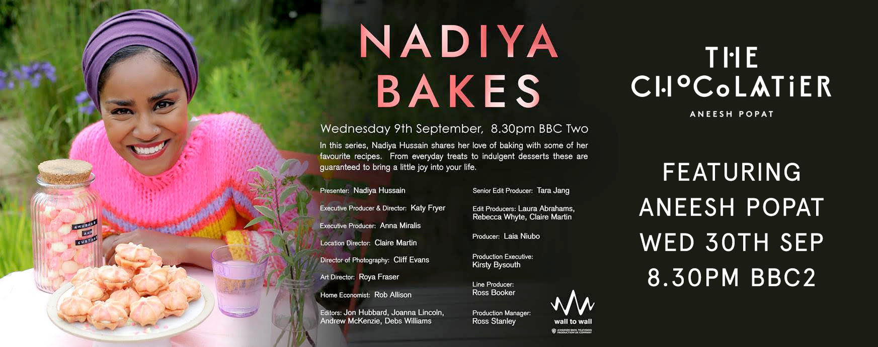 Aneesh Popat on Nadiya Bakes