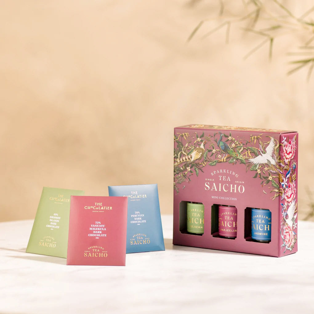 SAICHO AND THE CHOCOLATIER PAIRING CHOCOLATES