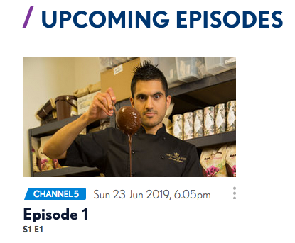 Channel 5 The Wonderful World of Chocolate