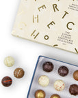 The Luxury Classic Chocolate Collection - 18 Dark, Milk and White Chocolates