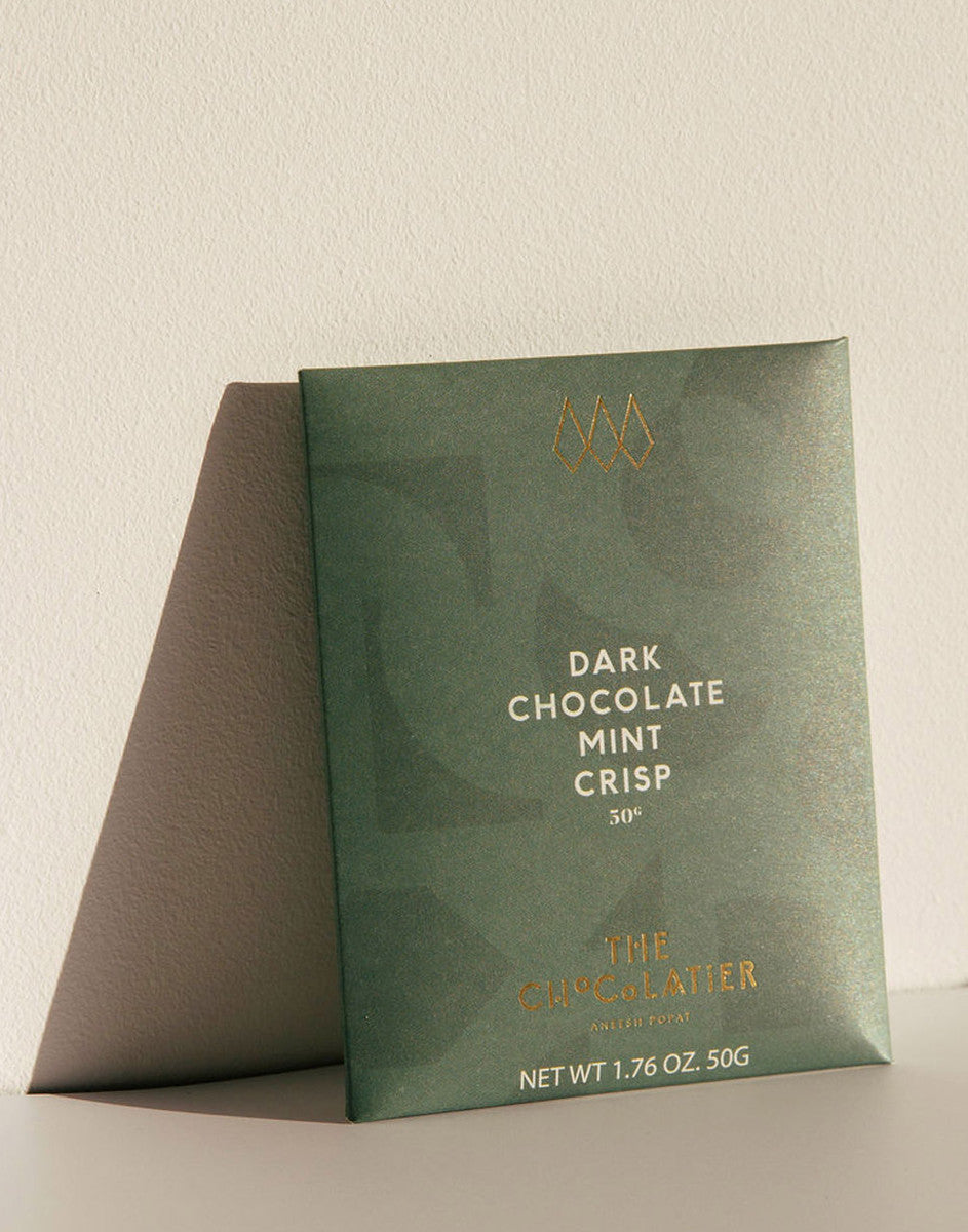 Mint Crisp 70% Dark Chocolate Bar 50g