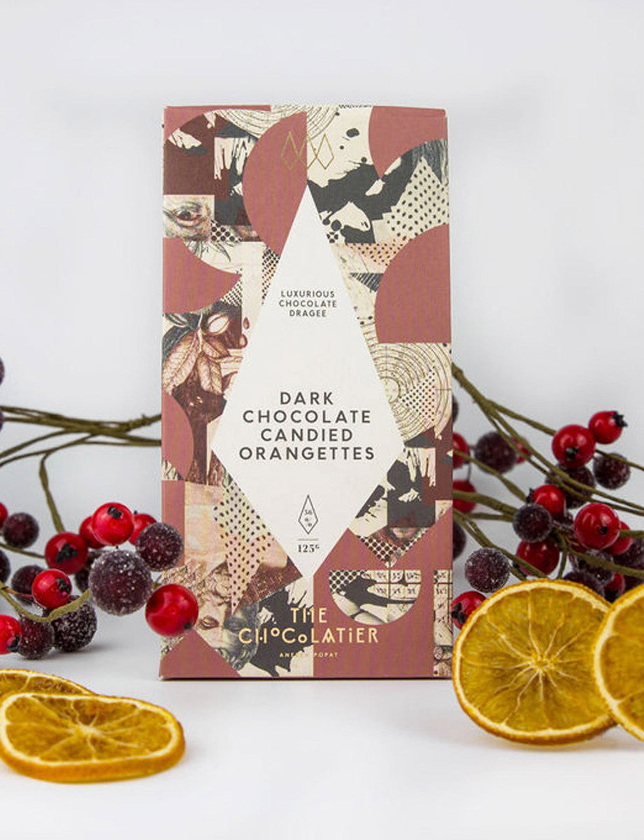 Dark Chocolate Candied Orangettes 125g