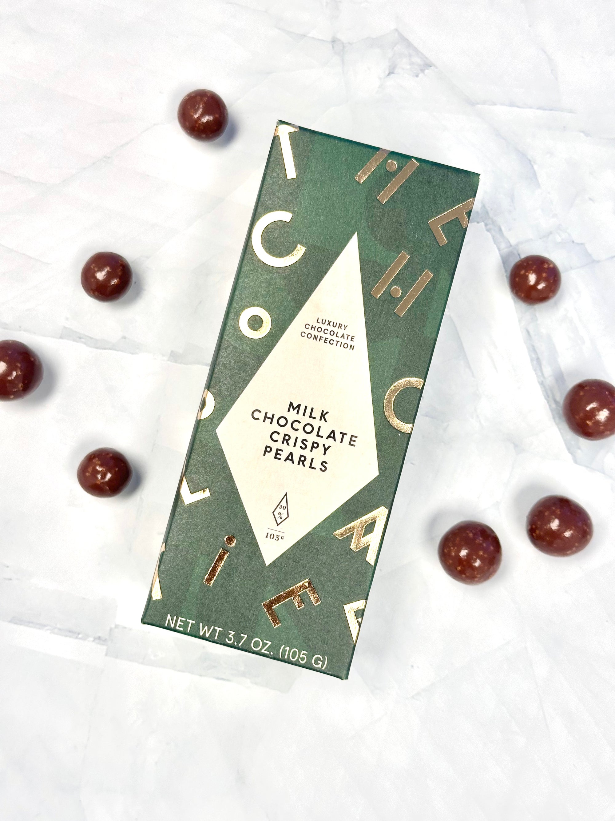 Milk Chocolate Crispy Pearls 105g