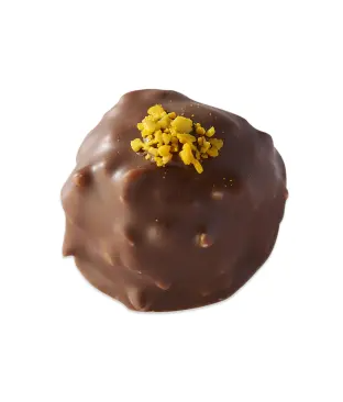 Milk Chocolate Popcorn Pralines 125g
