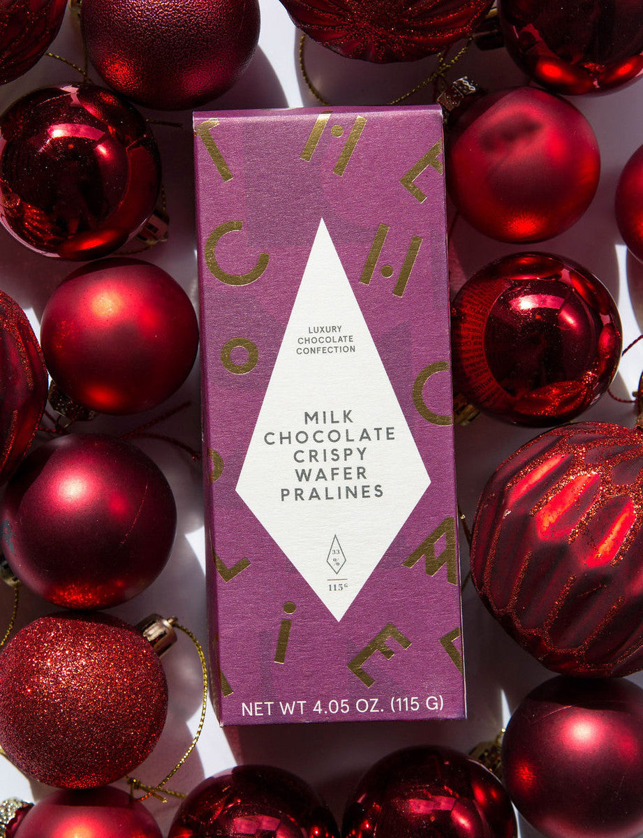 Milk Chocolate Crispy Wafer Pralines 115g