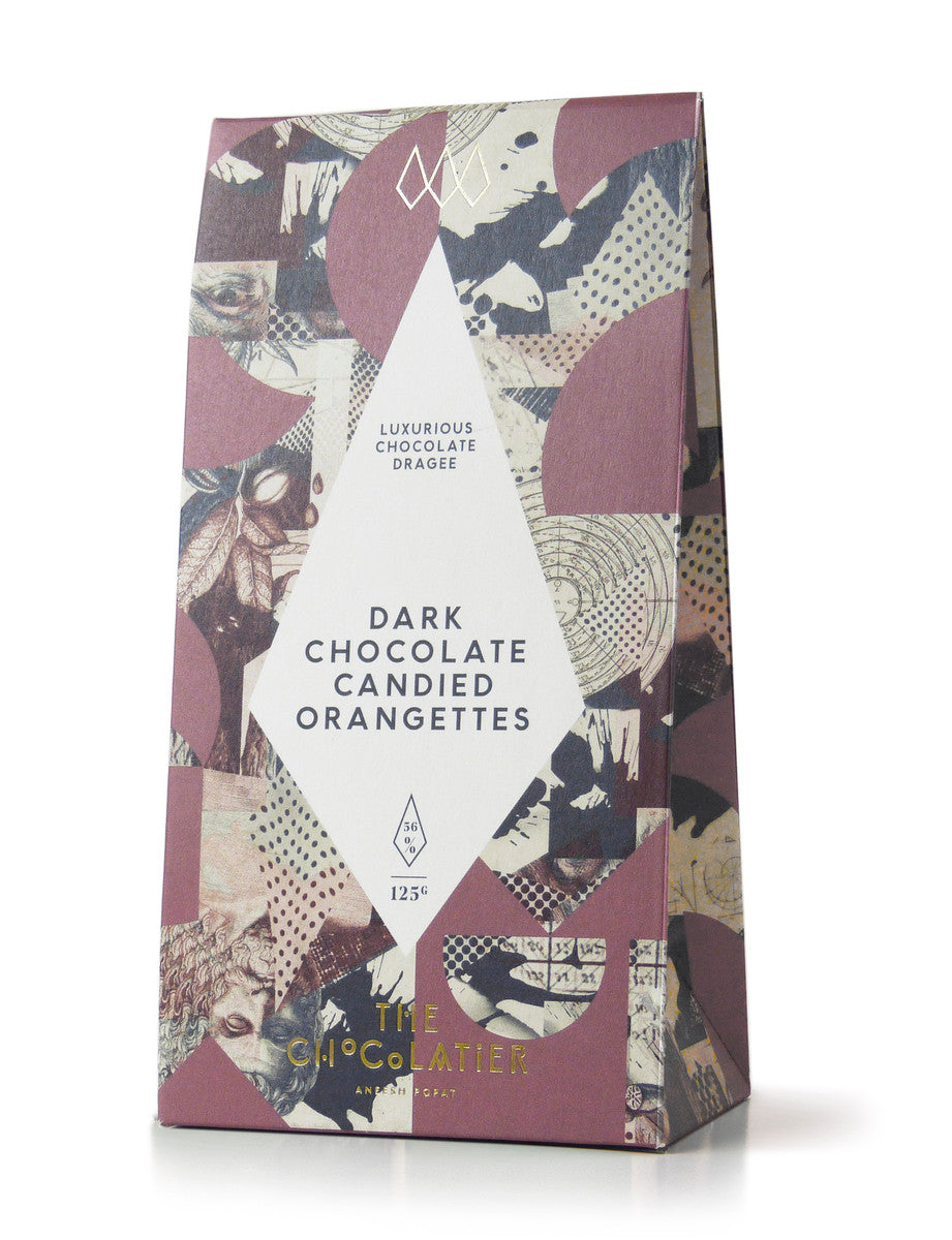 Dark Chocolate Candied Orangettes 125g