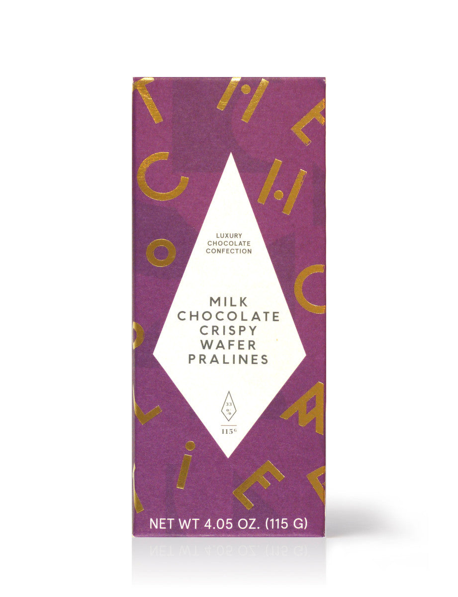 Milk Chocolate Crispy Wafer Pralines 115g