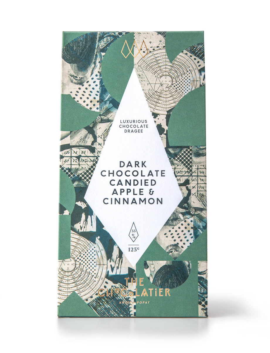 Dark Chocolate Candied Apple & Cinnamon