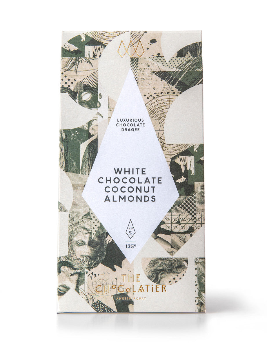 White Chocolate Coconut Almonds