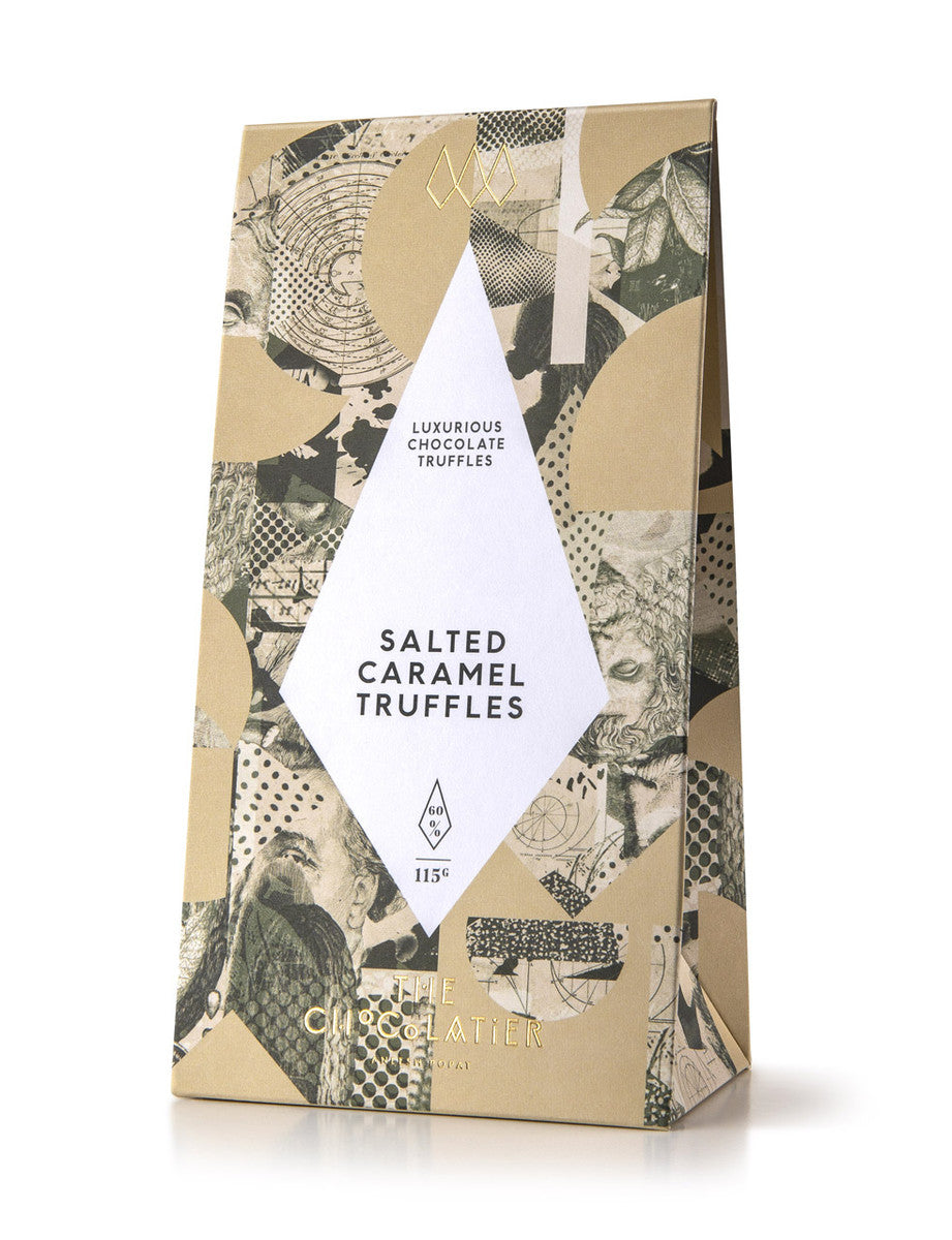 Salted Caramel Chocolate Truffles