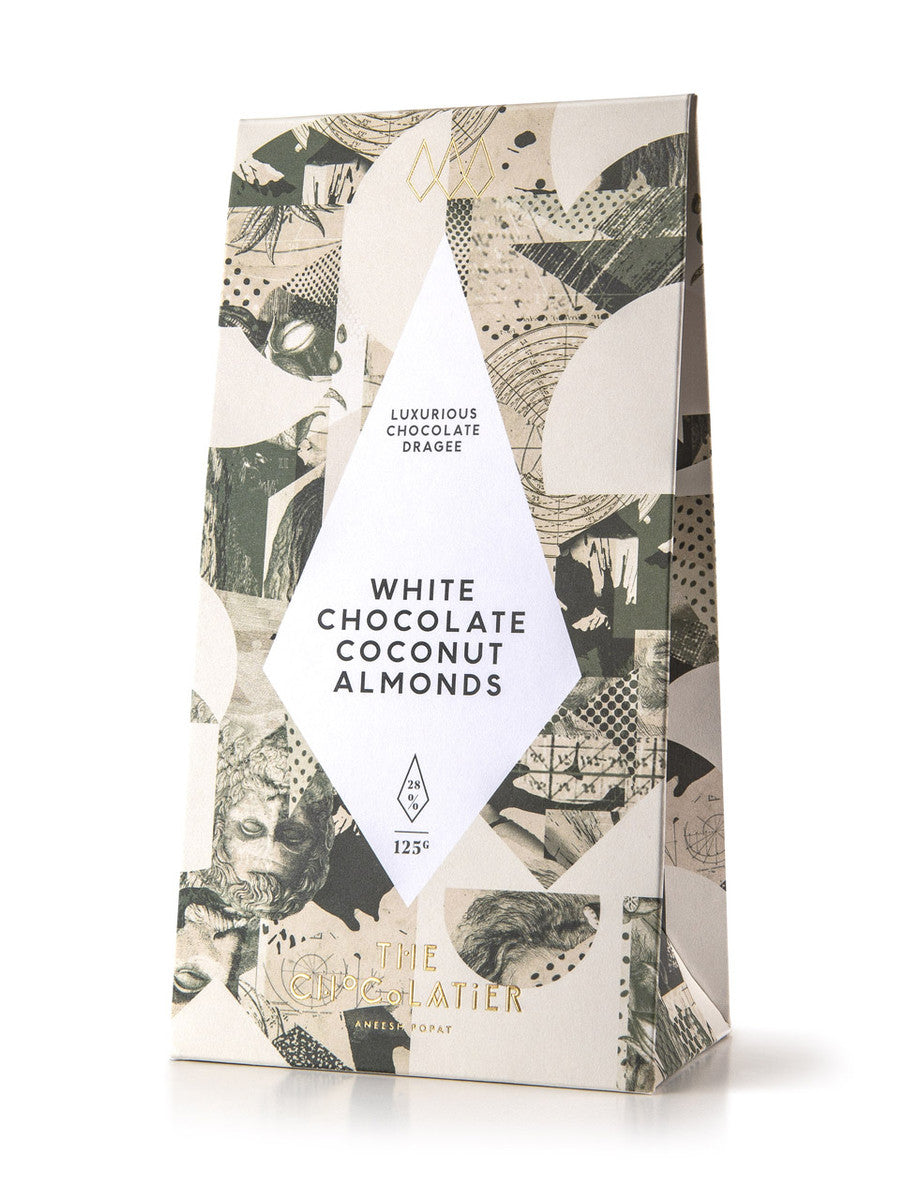 White Chocolate Coconut Almonds