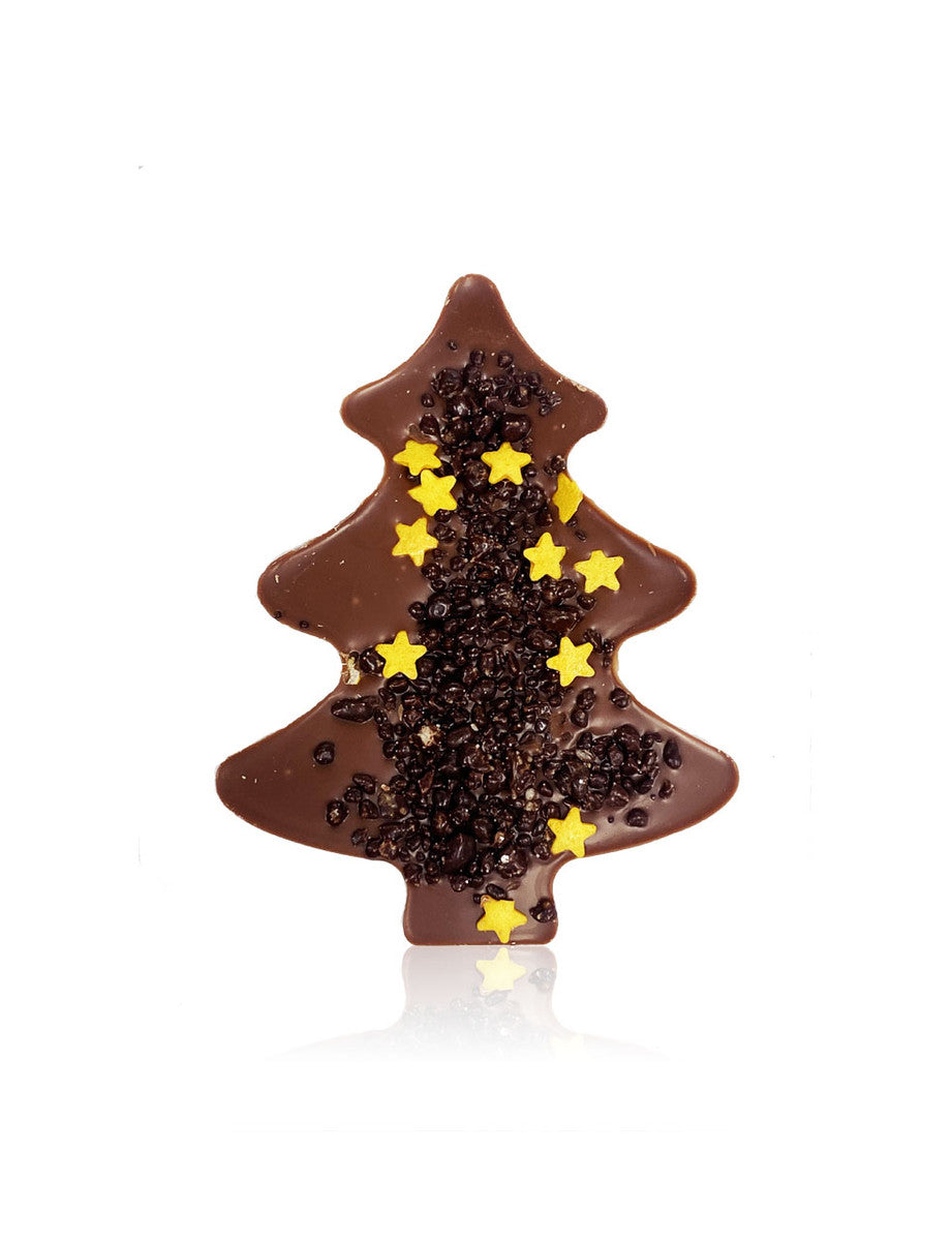Popping Candy Milk Chocolate Christmas Tree 34g